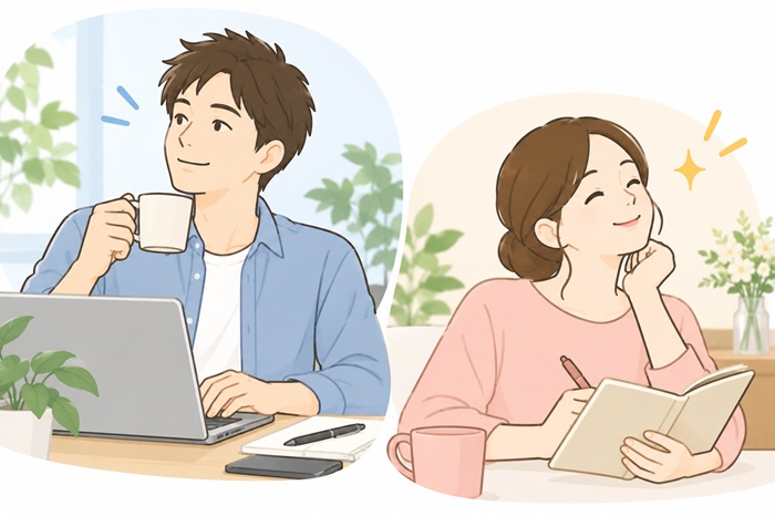 元気で生き生きとした様子