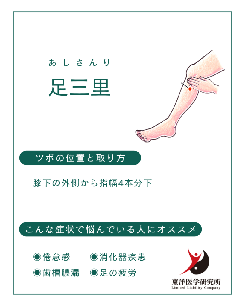 足三里のツボ